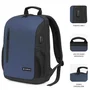 Subblim Mochila SUBBP-5NXAP02 Xpand Air Padding para Portátil 15.6", Protección 360°, 21L Expandible, USB-C, Azul, Unisex